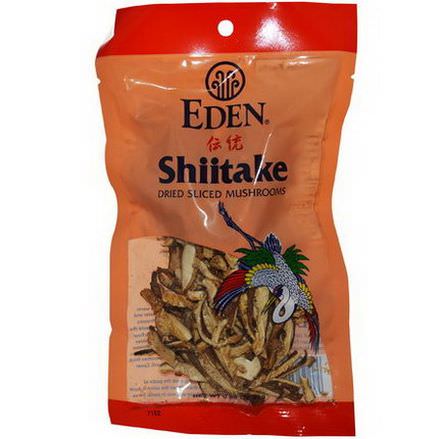 Eden Foods, Shiitake, Dried Sliced Mushrooms 25g