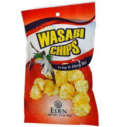Eden Foods, Wasabi Chips 60g