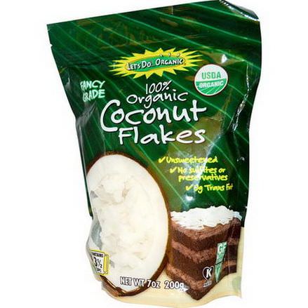 Edward&Sons, Organic Coconut Flakes, Unsweetened 200g