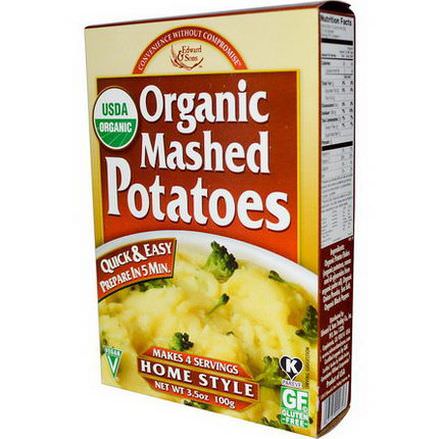 Edward&Sons, Organic Mashed Potatoes, Home Style 100g