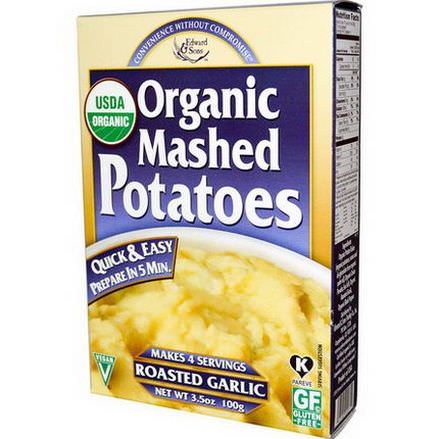 Edward&Sons, Organic Mashed Potatoes, Roasted Garlic 100g