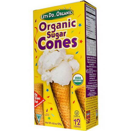 Edward&Sons, Organic Sugar Cones, 12 Cones 132g