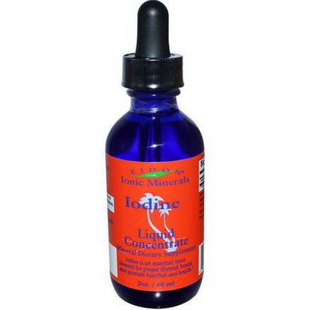 Eidon Mineral Supplements, Iodine, Liquid Concentrate 60ml