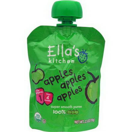 Ella's Kitchen, Apples Apples Apples 70g