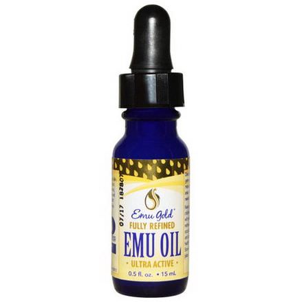 Emu Gold, Emu Oil, Fully Refined 15ml