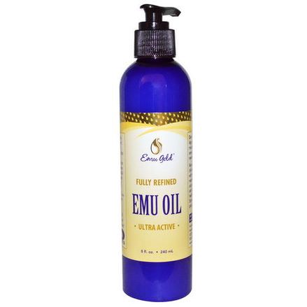 Emu Gold, Emu Oil, Fully Refined 240ml