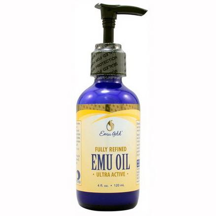 Emu Gold, Emu Oil, Fully Refined, Ultra Active 120ml