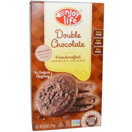 Enjoy Life Foods, Handcrafted Crunchy Cookies, Double Chocolate 179g