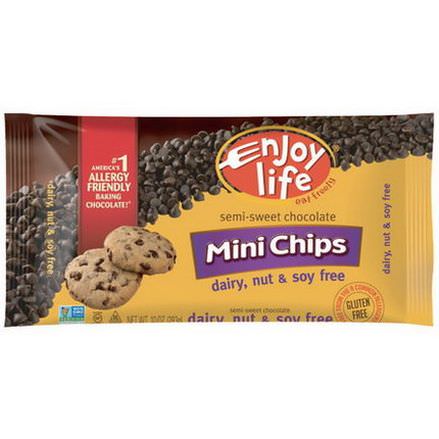 Enjoy Life Foods, Mini Chips, Semi-Sweet Chocolate 283g