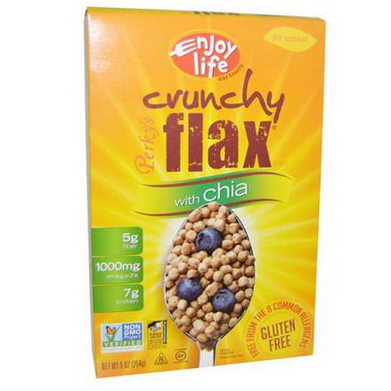 Enjoy Life Foods, Perky's Crunchy Flax Cereal, With Chia 254g