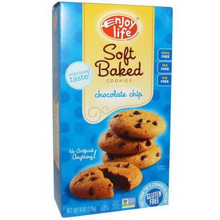 Enjoy Life Foods, Soft Baked Cookies, Chocolate Chip 170g
