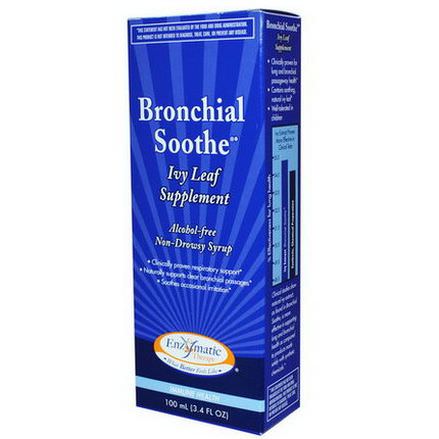 Enzymatic Therapy, Bronchial Soothe, Ivy Leaf Supplement 100ml