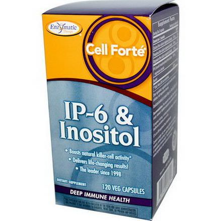 Enzymatic Therapy, Cell Forte, IP-6&Inositol, 120 Veggie Caps