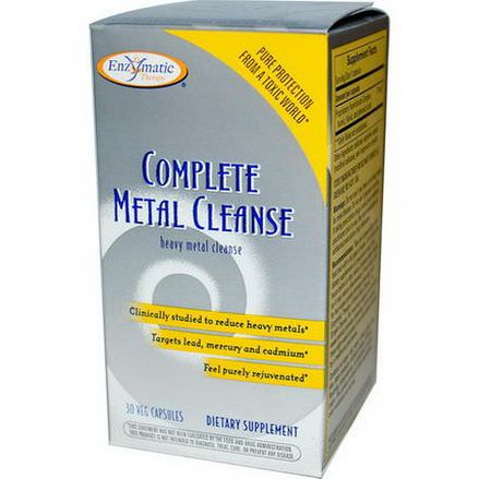 Enzymatic Therapy, Complete Metal Cleanse, 30 Veggie Caps