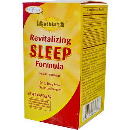 Enzymatic Therapy, Fatigued to Fantastic, Revitalizing Sleep Formula, 90 Veggie Caps
