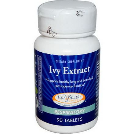Enzymatic Therapy, Ivy Extract, Respiratory, 90 Tablets