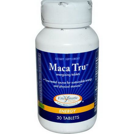 Enzymatic Therapy, Maca Tru, 30 Tablets