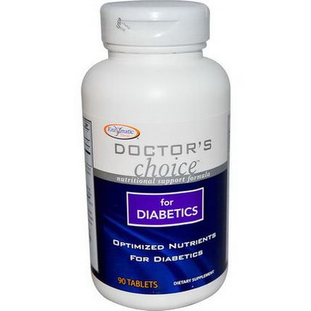 Enzymatic Therapy, Optimized Nutrients For Diabetics, 90 Tablets