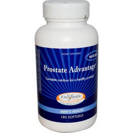 Enzymatic Therapy, Prostate Advantage, Men's Health, 180 Softgels