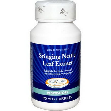 Enzymatic Therapy, Stinging Nettle Leaf Extract, Respiratory, 90 Veggie Caps