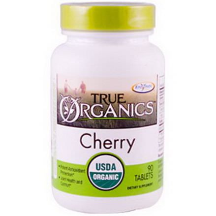 Enzymatic Therapy, True Organics, Cherry, 90 Tablets