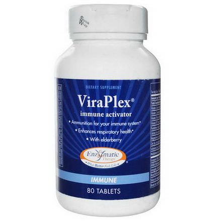 Enzymatic Therapy, ViraPlex, Immune Activator, 80 Tablets