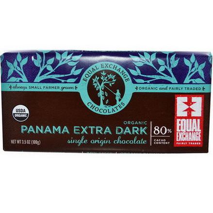 Equal Exchange, Organic Panama Extra Dark Chocolate 100g