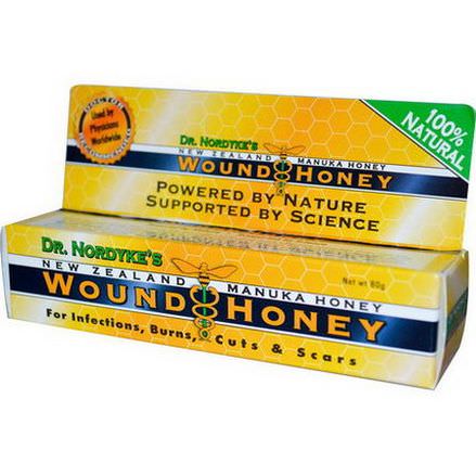 Eras Natural Sciences, Dr. Nordyke's New Zealand Manuka Honey, Wound Honey, 80g
