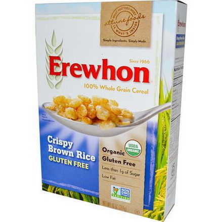 Erewhon, Crispy Brown Rice Cereal, Gluten Free 284g