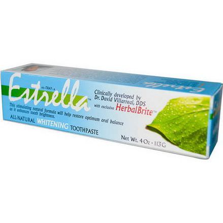 Estrella Oral Care, All-Natural Whitening Toothpaste 113g