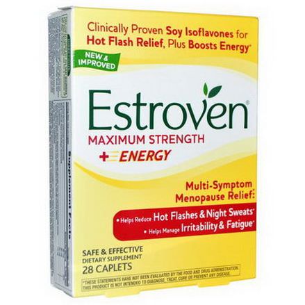 Estroven, Estroven, Maximum Strength Energy, 28 Caplets