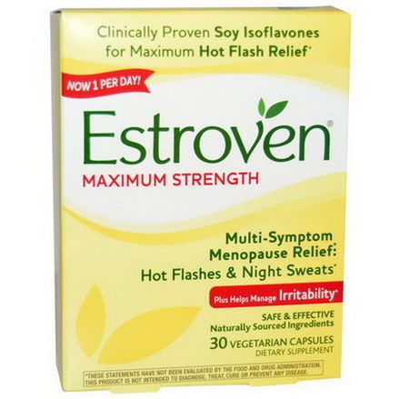 Estroven, Maximum Strength, 30 Veggie Caps