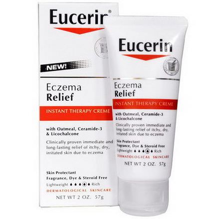 Eucerin, Eczema Relief, Instant Therapy Creme 57g