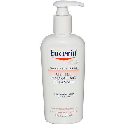 Eucerin, Gentle Hydrating Cleanser, Fragrance Free 237ml