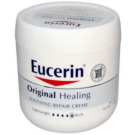Eucerin, Original Healing Soothing Repair Creme, Fragrance Free 454g
