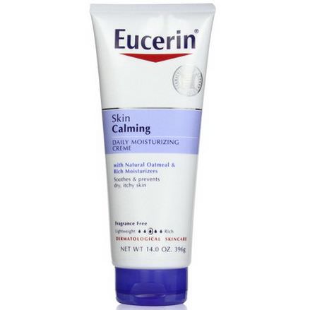 Eucerin, Skin Calming Daily Moisturizing Creme, Fragrance Free 396g