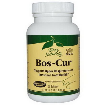 EuroPharma, Terry Naturally, Bos-Cur, 30 Softgels