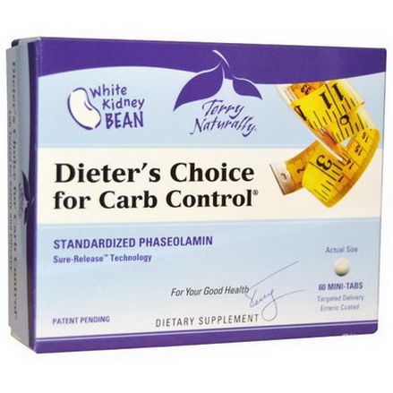 EuroPharma, Terry Naturally, Dieter's Choice for Carb Control, 60 Mini-Tabs