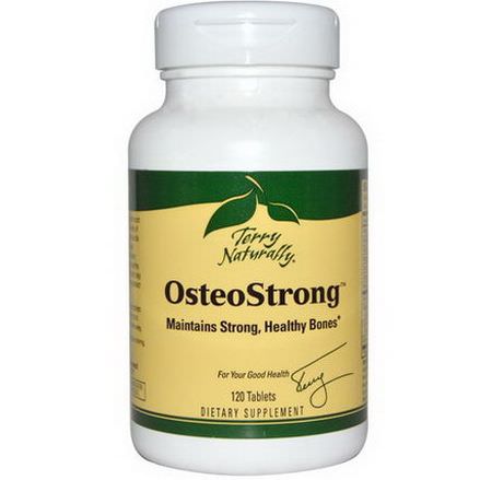 EuroPharma, Terry Naturally, Terry Naturally, OsteoStrong, 120 Tablets