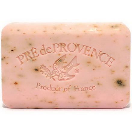 European Soaps, LLC, Pre de Provence, Bar Soap, Rose Petal 250g