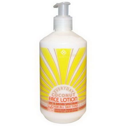 Everyday Coconut, Face Lotion, SPF 15 354ml