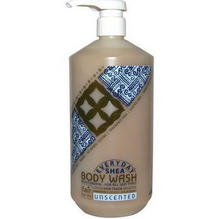 Everyday Shea, Body Wash, Unscented 950ml