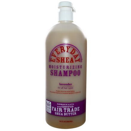 Everyday Shea, Moisturizing Shampoo, Lavender 950ml