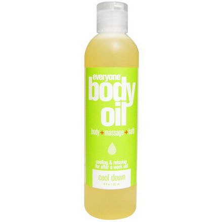 Everyone, Body Oil, Cool Down 237ml