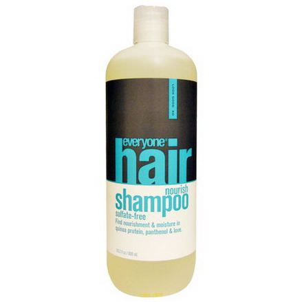 Everyone, Hair Nourish Shampoo, Sulfate Free 600ml