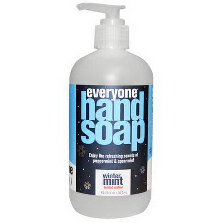 Everyone, Hand Soap, Winter Mint, Limited Edition 377ml