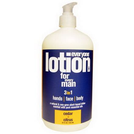 Everyone, Lotion For Every Man 3 in 1, Cedar Citrus 946ml