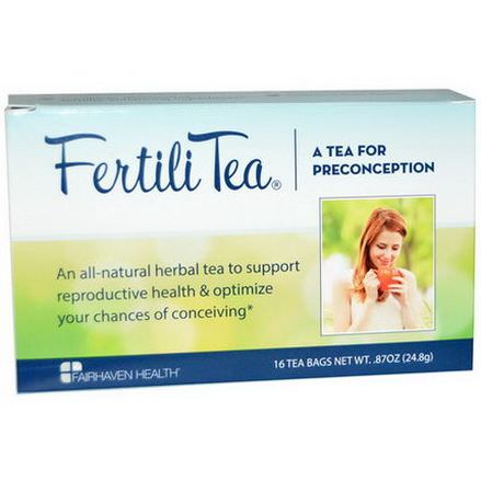 Fairhaven Health, FertiliTea for Women, 16 Tea Bags 24.8g