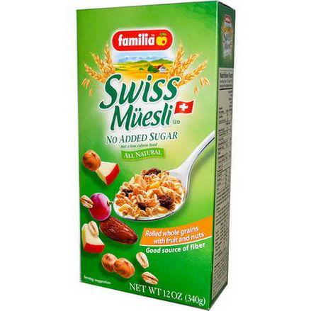 Familia, Swiss Muesli, No Added Sugar 340g
