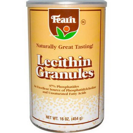 Fearn Natural Food, Lecithin Granules 454g